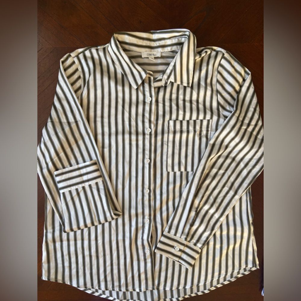COMO BLU blouse size M